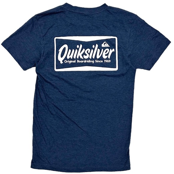 Quiksilver Men's Original Boardriding Since 1969 Retro Graphic Tee T-Shirt - Picture 1 of 2